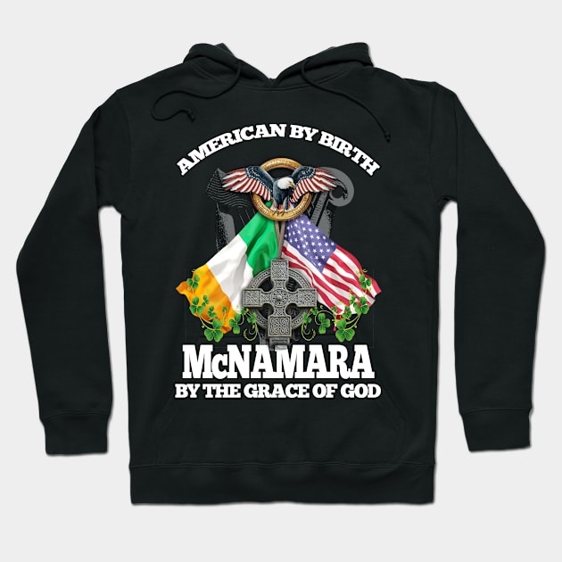 McNAMARA Family Name Irish American Hoodie by Ireland